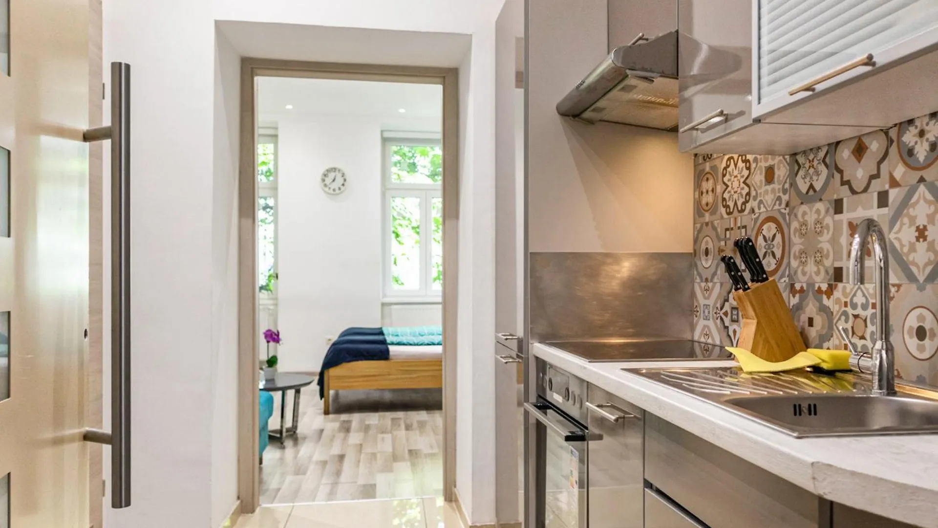 公寓 Chic 1Br Apt Near Biggest Amusementpark Of 维也纳